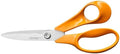 Fiskars Classic Kitchen Scissors, Serrated Blades, Right-Handed use