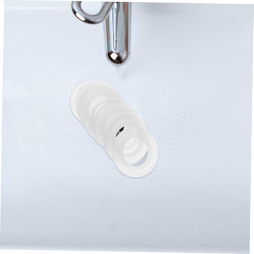 STOBAZA 10pcs Silicone O-Ring Gasket Set Wash Drain Basket Gasket Bath