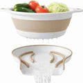 Gevoli 2-in-1 Large Collapsible Colander with Self-draining Base Set