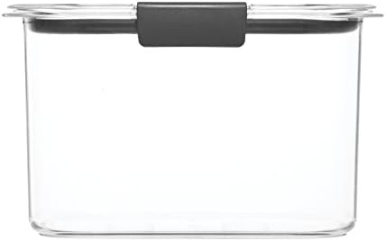 Rubbermaid Brilliance Pantry Storage Containers, 7.8 Cup and 12 Cup