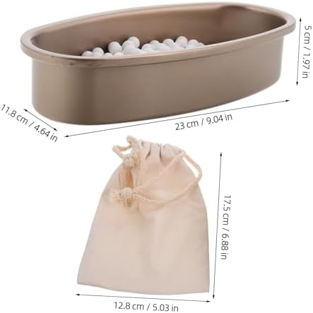 Reusable Stoneware Pie Weights for Baking, 500g Set with Pan