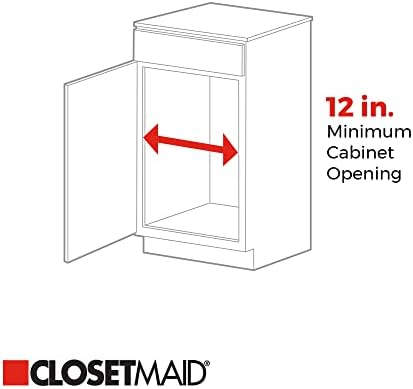 ClosetMaid Pull Out Cabinet Organizer, Heavy Duty, Slide Out Pantry