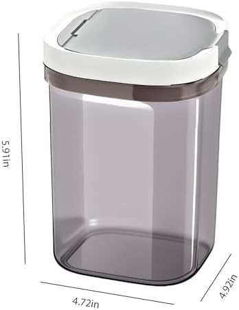 2Pcs Airtight Coffee Canister,44oz Coffee Storage Container with Scoop