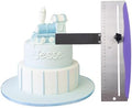 12 Inch Adjustable Cake Scraper, Stainless Steel