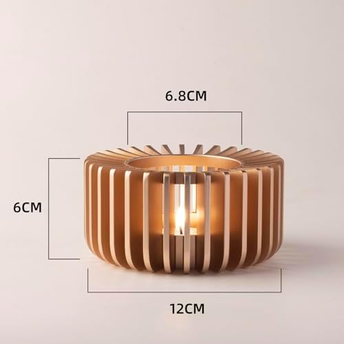 Teapot Warmer, Metal Teapot Heater - Modern Design with Tealight