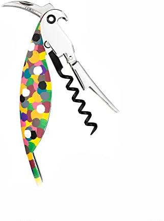 Alessi AAM32 1 Parrot - Sommelier Design Corkscrew, Cast Aluminum and