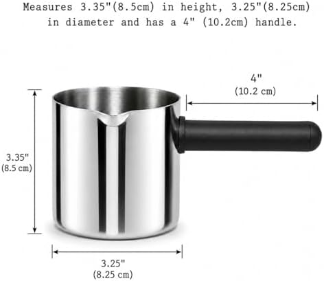 Mian 4 Cup Universal Stainless Steel Espresso Coffee Replacement