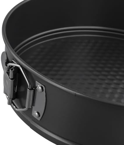 SINJEUN 3 PCS 9 Inch Springform Cake Pan, Nonstick Round Cheesecake