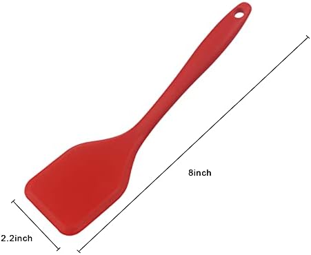 2 Pieces Mini Spatula Small Spatula Brownie Serving Set Flexible