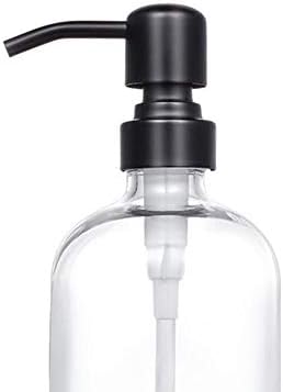 2 Pack Glass Soap Dispensers, 16ounce