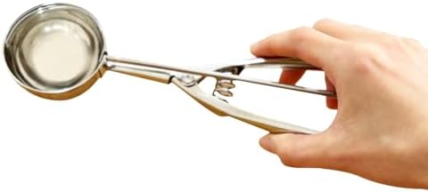 Ice Cream Scoop Set, Stainless Steel Cookie Scoops Set of 3