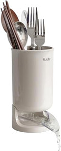 carrotez Self-Draining Utensil Drying Holder, Beige