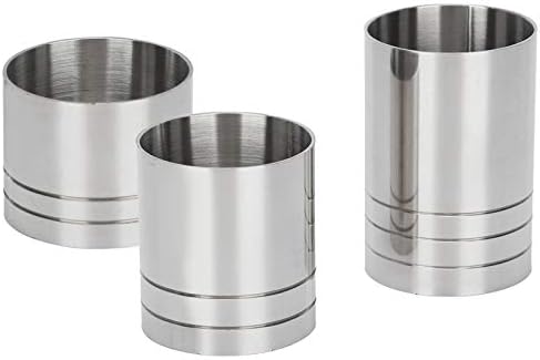 Pwshymi Bar Jigger Cocktail Measuring Cups Set Stainless Steel 25ml