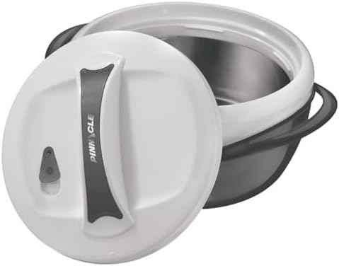 Pinnacle Large Insulated Casserole Dish with Lid 3.6 qt. Elegant Hot Pot Food Warmer/Cooler -Thermal Soup/Salad Serving Bowl Stainless Steel Hot Food Container–Best Gift Set for Moms