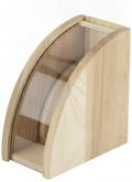 Clear Acrylic Coffee Filter Holder, Vertical Paper Storage Dispenser