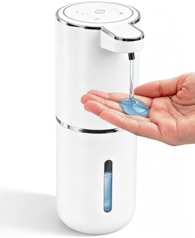Automatic Soap Dispenser, USB Rechargeable, White