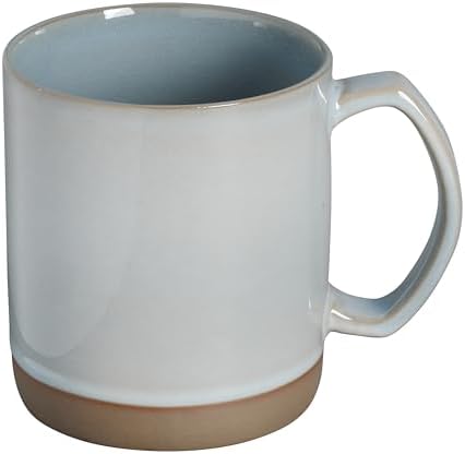 Mr. Coffee Dorsey 4-Piece Mug Set 18.5 oz Ceramic Coffee Cups with
