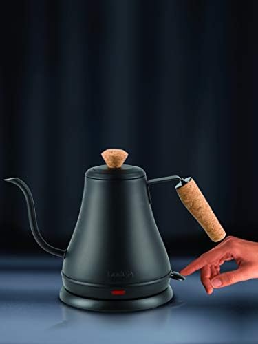 Bodum Bistro Electric Milk Frother and Melior Gooseneck Kettle