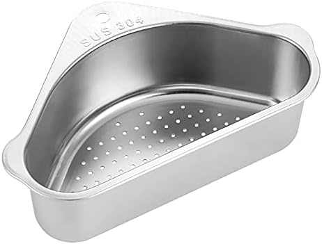 Stainless Steel Triangle Sink Strainer Basket