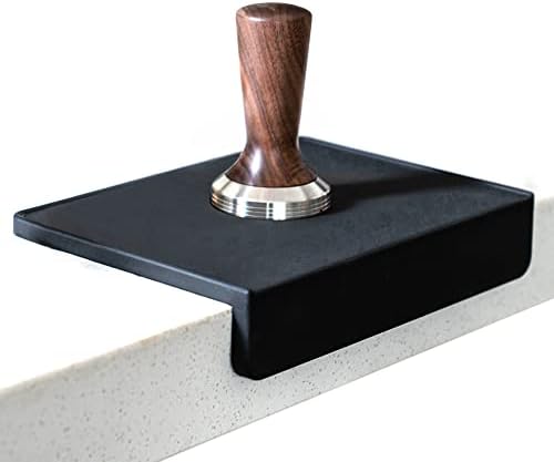 Watchget Espresso Tamping Mat & Knock Box - Coffee Knock Box with