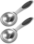 2PCS 1Tbsp(15ml, 1/2oz) Measuring Spoon, Stainless Steel Measure Scoop