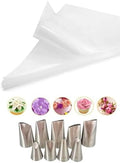 Petal Piping Tips Set 104 123 124 125 126 127 79 81 352 with Bags for