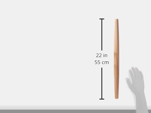 J.K. Adams Maple French Rolling Pin - Image 3