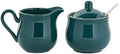 Ceramic Sugar Bowl Cream Pitcher Set Sugar and Cream Container Sturdy