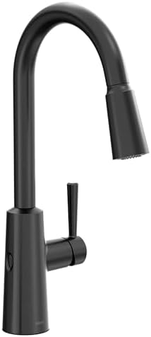 Moen Riley Touchless Pulldown Kitchen Faucet, Matte Black