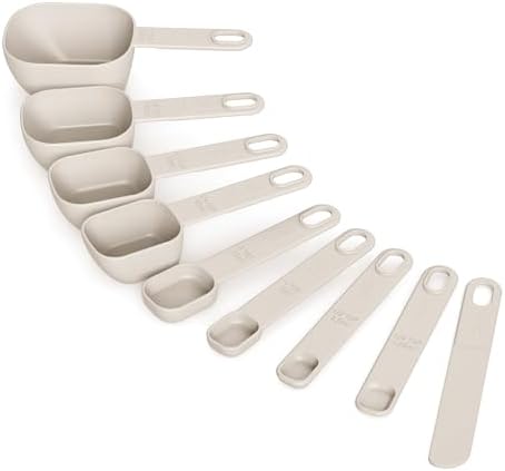 bella 9 Pc Nested Measuring Cup & Spoon Set, BPA & BPS-free nylon