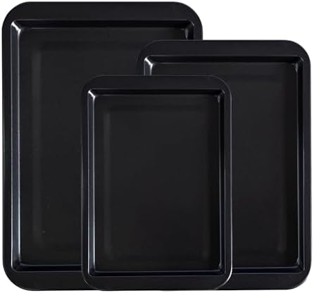 UUKRAVE Nonstick Baking Sheet Pan Set - Cookie Sheets for Oven