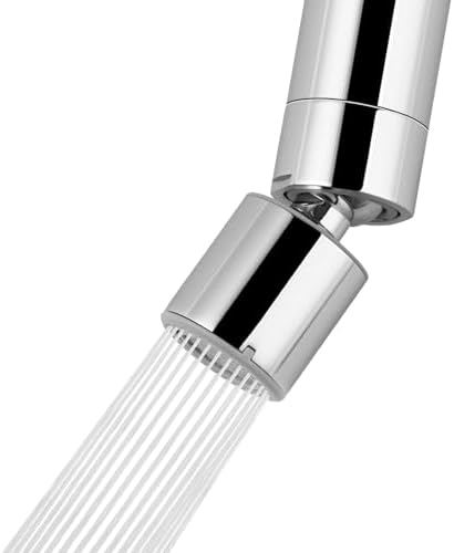Hibbent 2-Mode Faucet Aerator, Chrome