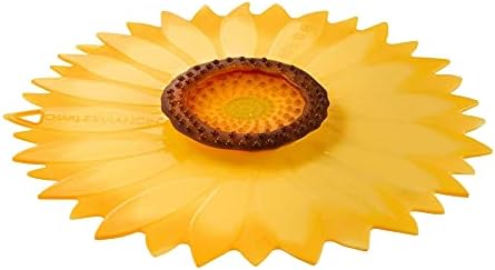 Charles Viancin Sunflower Silicone Lids, 8 Inch