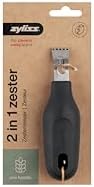Zyliss 2 in 1 Zester, Citrus Grater/Zester with Coarse and Fine Zests