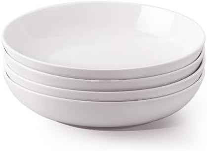 Y YHY 9.75" Large Pasta Bowls, 50 Ounces Big Salad Bowls, Ceramic