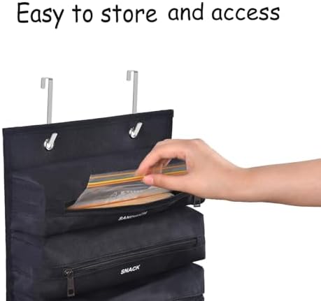 Zipper Bag Organizer Compatible with Gallon, Quart, Sandwich & Snack