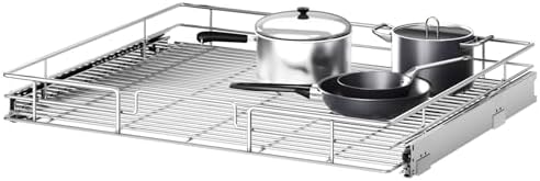 Pull Out Cabinet Organizer 30" W x 211⁄2" D, Heavy Duty Cabinet Pull