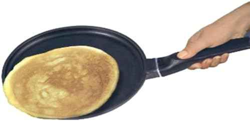 Starfrit 10" (26 cm) Non-Stick Tawa Multi Pan, Aluminum, Oven Safe