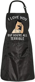 ZJXHPO TV Show Merchandise Cartoon Fans Apron Gift I Love You But