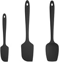 U-Taste 3-Piece Silicone Spatula Set, Black