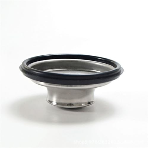 4-Piece Sink Drain Kit: Stainless Steel Strainer Stopper with Handle &