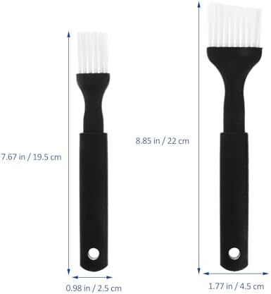 Luxshiny Pastry & Basting Brush Set 4 pcs Nylon Brush with Grip