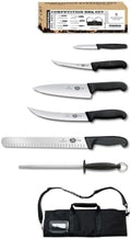 Victorinox Fibrox 7-Piece Competition BBQ Set, Black