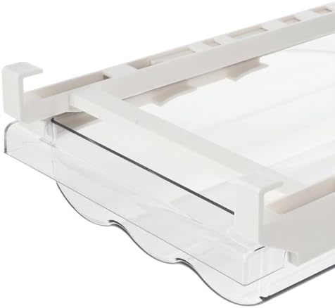 Large Capacity Drawer Style Egg Holder with Stackable PET Grid