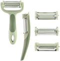 Chef’s Path Tri-Blade Peeler Set – Stainless Steel Blade Y Peeler &