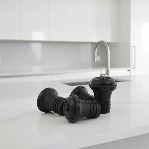 JATA HOGAR HVIN2215 Wine Stopper - Set of 4 Silicone Vacuum Stopper