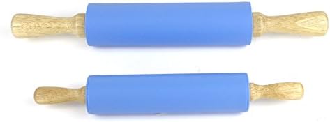 Silicone Rolling Pin for Baking Non-stick Rolling Pin Dough Roller