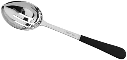 G.E.T. BSRIM-35 4 oz. (1/2 Cup) Portion Control Slotted Serving Spoon