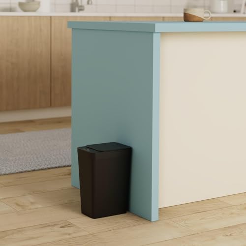 KOEYLE 2 Pack 2.2 Gallon Touchless Bathroom Trash Cans