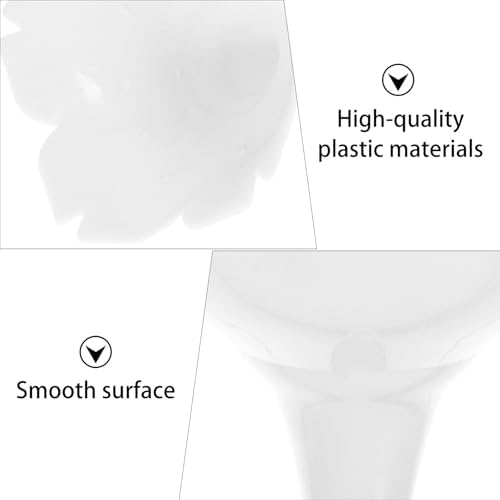 Uonlytech 4pcs Food Grade Plastic Kitchen Funnels Set Creative Liquid